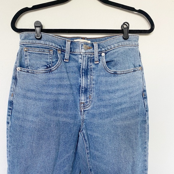 Madewell Roadtripper Boyjean Slim Leg Cadell Wash Ripped Edition Boho Size 27 - Picture 6 of 12